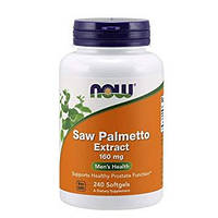 Saw Palmetto 160 мг NOW, 240 капсул