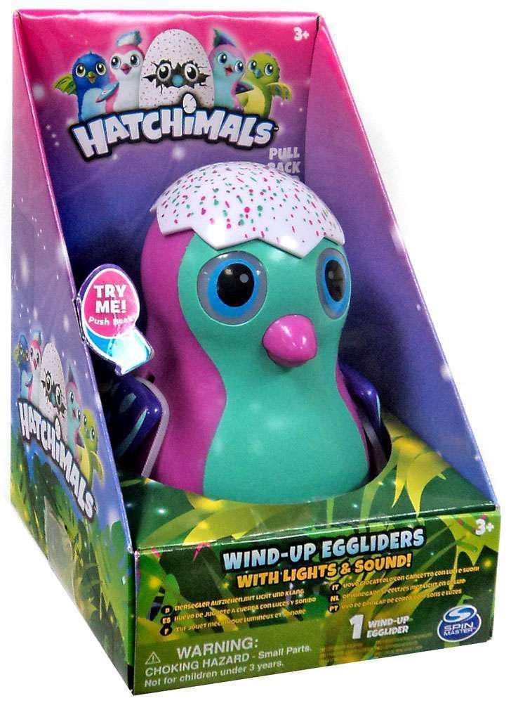 

͛ Инерционная игрушка Хетчималс со звуком и светом - Hatchimals, Wind-Up, Pengualas, Spin Master M14-143449