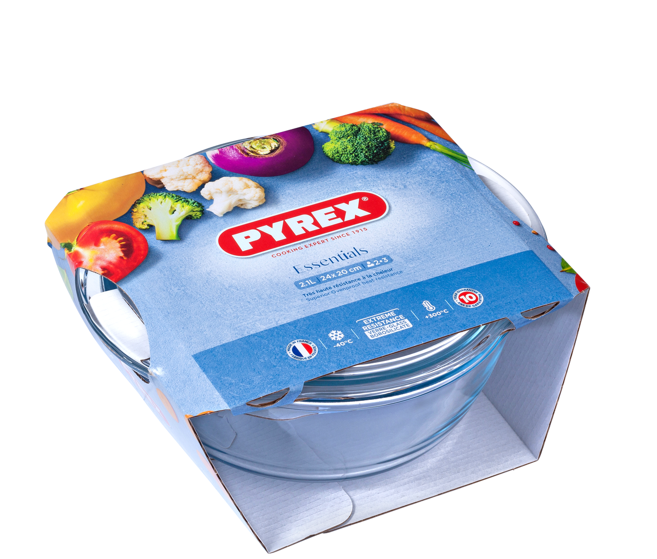 

Кастрюля PYREX ESSENTIALS 2.1 л 6182384, КОД: 1892284