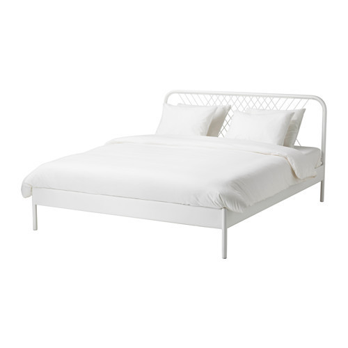 

Каркас двуспальной кровати IKEA NESTTUN 160 x 200 см Белый (791.580.21)