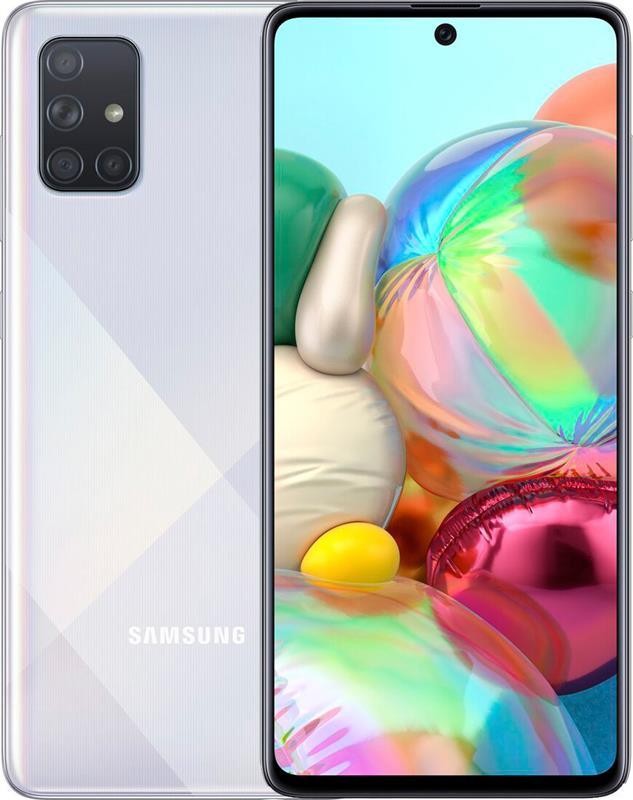 

Samsung Galaxy A71 SM-A715 Dual Sim Metallic Silver (SM-A715FMSUSEK)_UA_, Серебристый