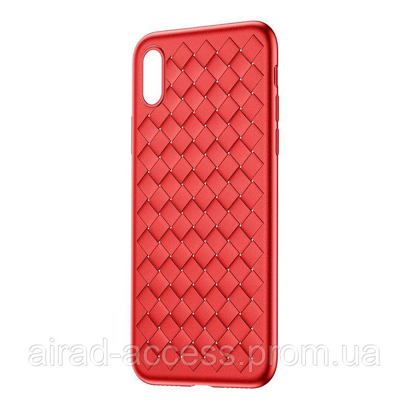 

Чехол Baseus BV Weaving красный для iPhone X/XS