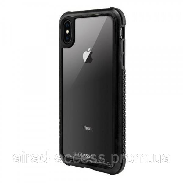 

Стеклянный чехол Switcheasy Glass Rebel чёрный для iPhone XS Max