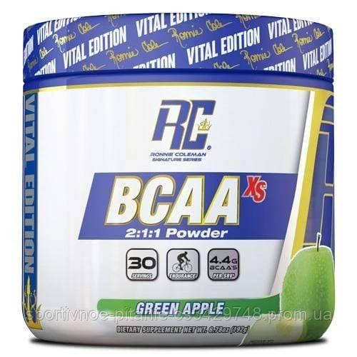 

BCAA Ronnie Coleman BCAA XS, 195 грамм Зеленое яблоко