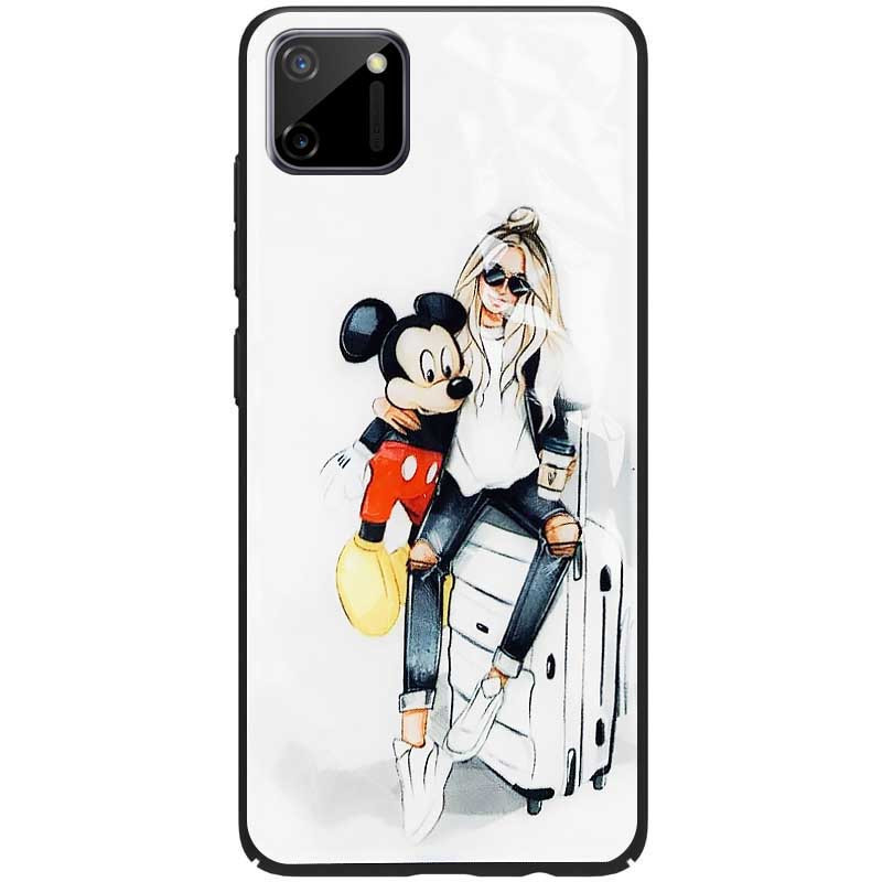 

TPU+PC чехол Prisma Ladies для телефона Realme C11 Mickey