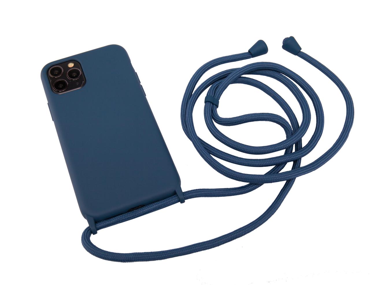 

Панель Necker на шнурке для Apple iPhone 11 Pro Pacific Blue (NCRR-11P-PB)