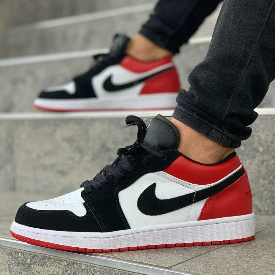 

Кроссовки Мужские Женские/Кросівки Жіночі Чоловічі Nike air Jordan 1low shadow Натуральная кожа