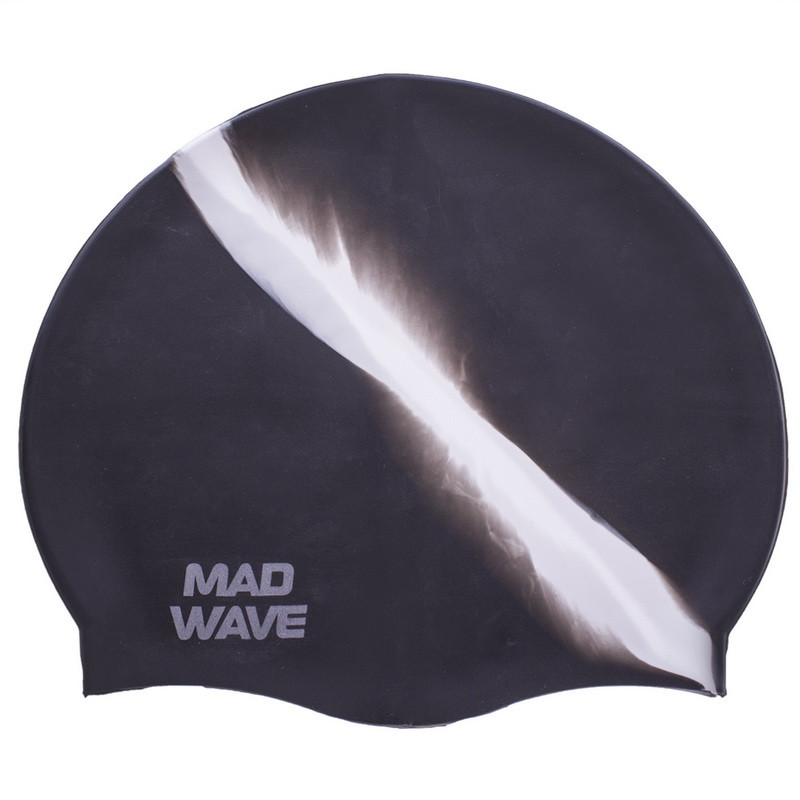 

Шапочка для плавания силиконовая MadWave MULTI M053401 черный