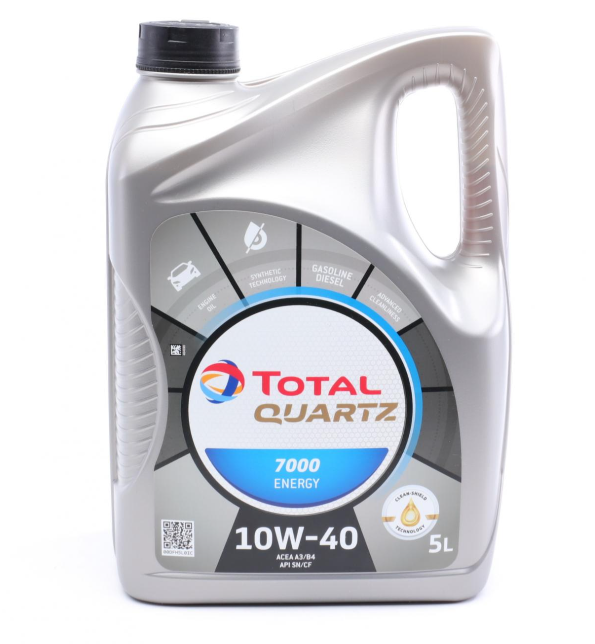 

Масло TOTAL 10W40 Quartz 7000 Energy (5L)