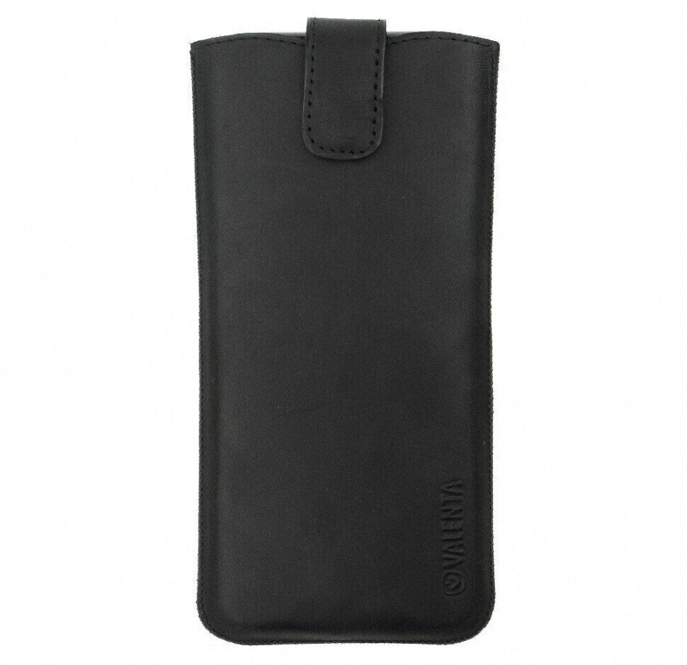 

Кожаный чехол Valenta для телефонов до 163 х 75 х 9 мм Черный (C1009112Note8t)
