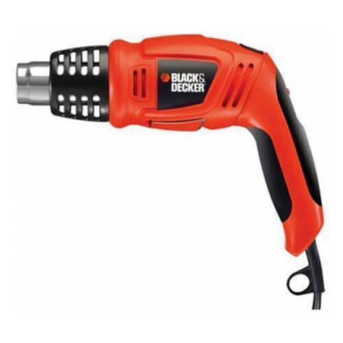 

Строительный фен Black+Decker 1.8 кВт 560°С + аксессуары и кейс