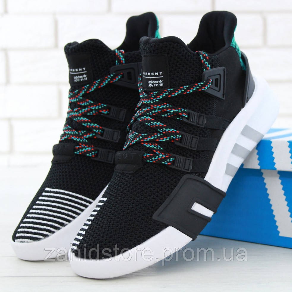 

Мужские кроссовки в стиле Adidas EQT BASK ADV, черный, зеленый, белый, Вьетнам, Разные цвета