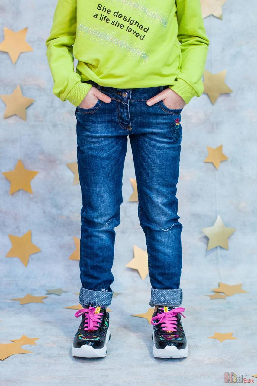 

Джинсы для девочки с рваными коленками (110 см.) A-yugi Jeans 2129000452102