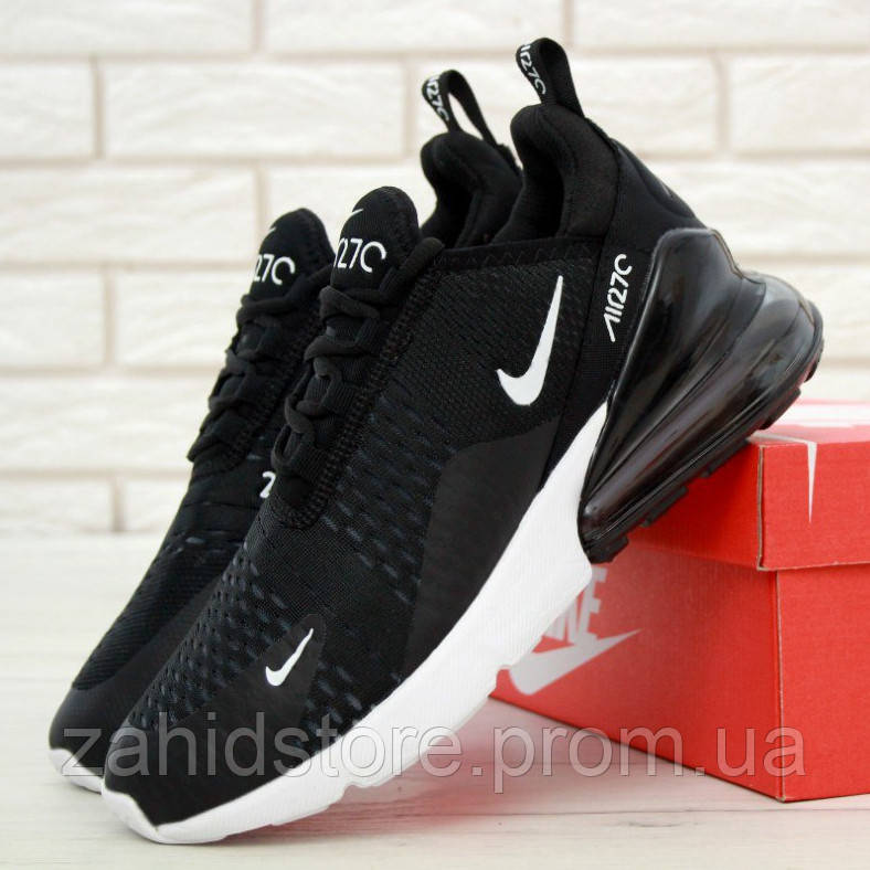 

Мужские кроссовки в стиле Nike Air Max 270, черно-белый, Вьетнам