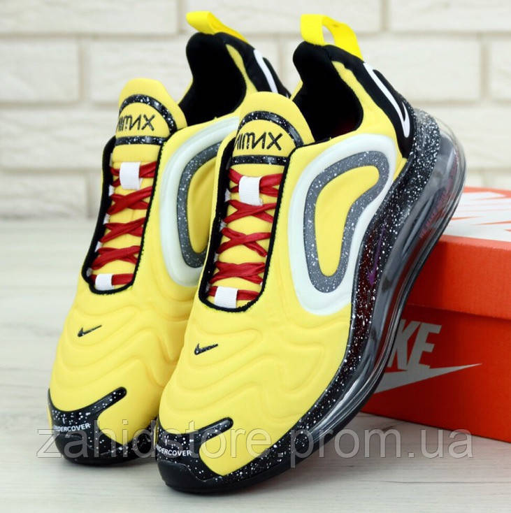 

Мужские кроссовки в стиле Nike Air Max 720, желтый, черный, белый, Вьетнам, Разные цвета