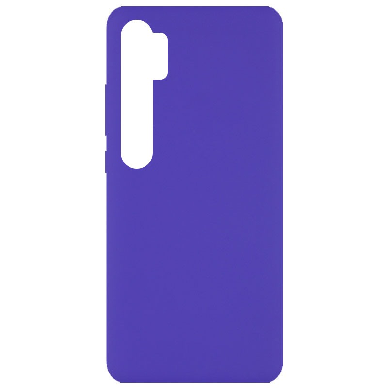 

Чехол Silicone Cover Full without Logo (A) для Xiaomi Mi Note 10 Lite / Mi Note 10 / Note 10 Pro Фиолетовый / Purple