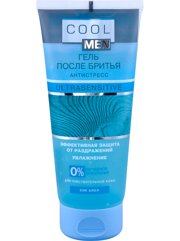 

Cool Men ULTRASENSITIVE Гель после бритья 200 мл