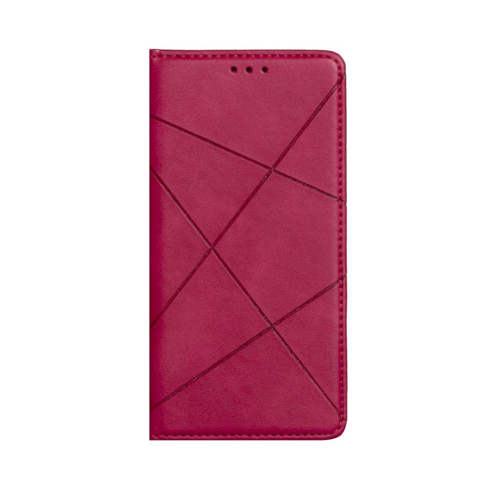 

Чехол-книжка Business Leather для Xiaomi Redmi 9A Цвет Малиновый