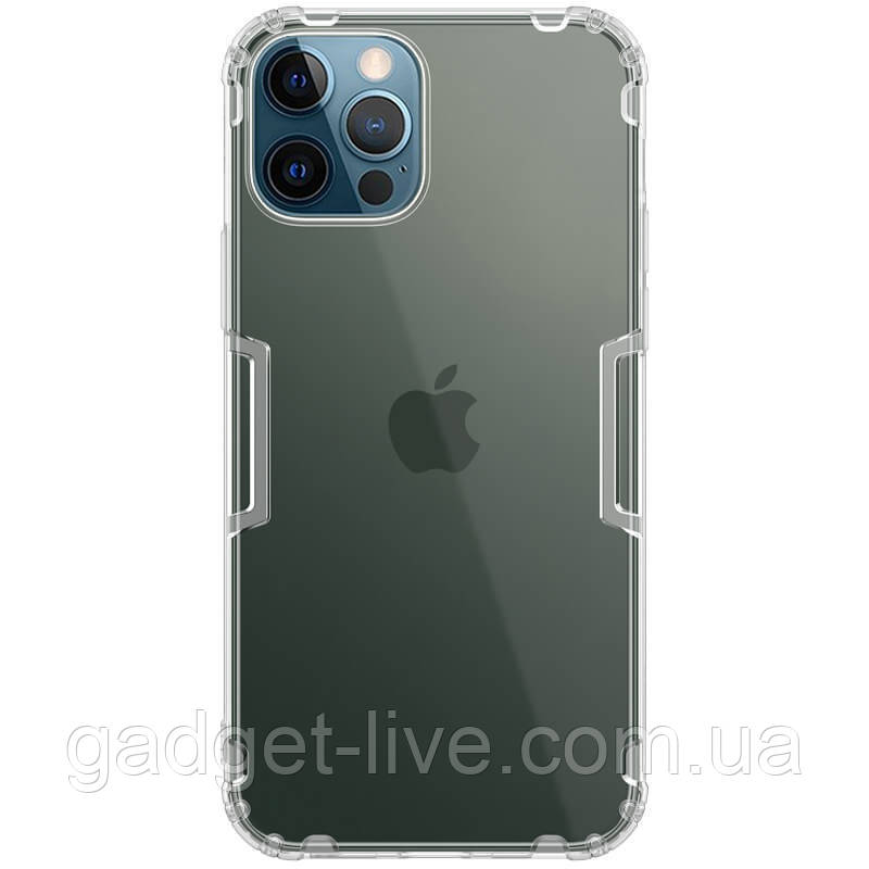 

TPU чехол Nillkin Nature Series для Apple iPhone 12 Pro Max (6.7"), Бесцветный (прозрачный)