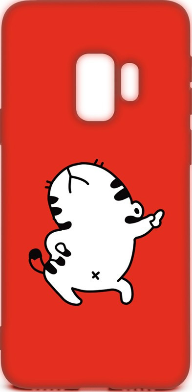 

Чехол-накладка Toto Cartoon Soft Silicone Tpu Case Samsung Galaxy S9 Cat Red #I/S