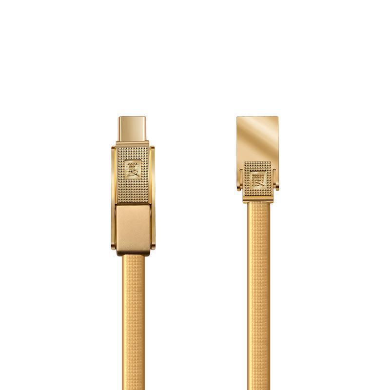 

Кабель Lightning-microUSB-Type-C-USB 1 м Gplex Remax RC-070th-Gold