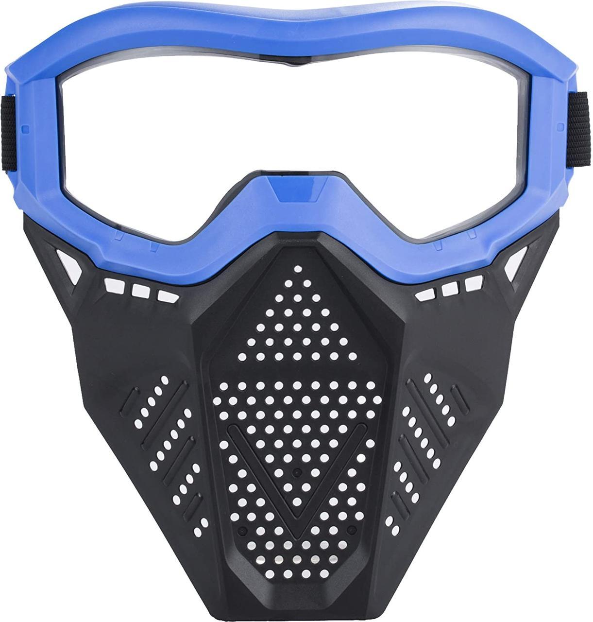 

̂ Защитная маска синего цвета для игры c оружием Nerf Rival Face Mask M14-279078, Синий