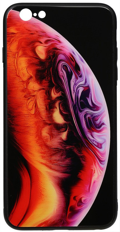 

Чехол-накладка Toto Print Glass Space Case Apple iPhone 6/6s Amethyst #I/S