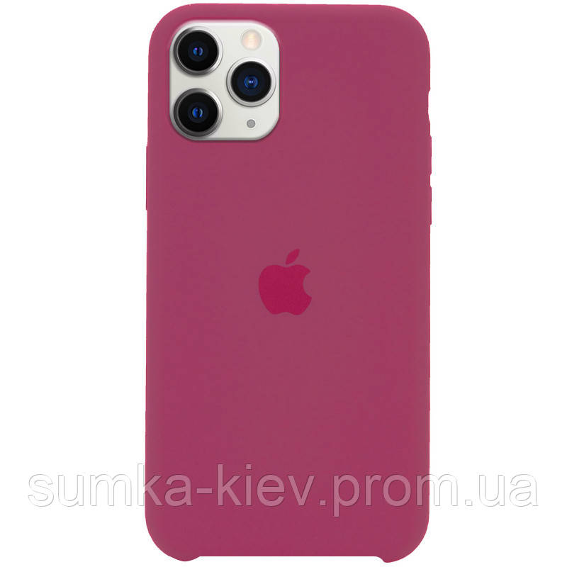 

Чехол Silicone Case (AA) для Apple iPhone 11 Pro (5.8, Красный / rose red