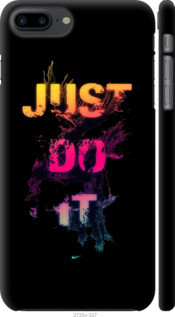 

Чехол на Apple iPhone 8 Plus Just Do It "2725c-1032-19631, Черный