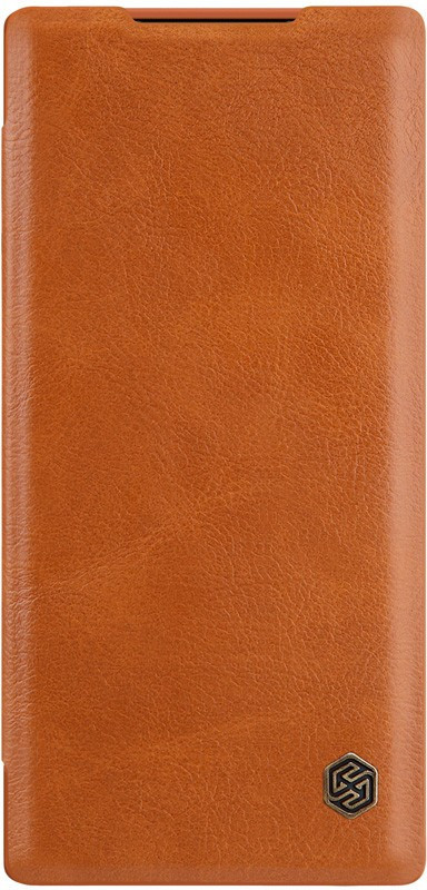 

Чехол-книжка Nillkin Qin Leather Case Samsung Galaxy Note 10 SM-N975 Brown #I/S, Коричневый