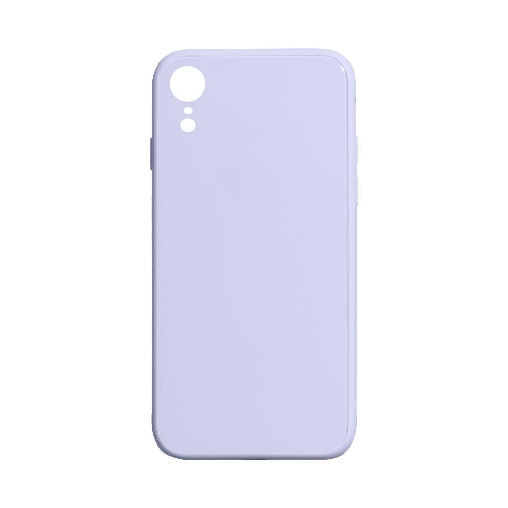 

Чехол TPU Glass Logo Full для Apple Iphone Xr Цвет Сиреневый