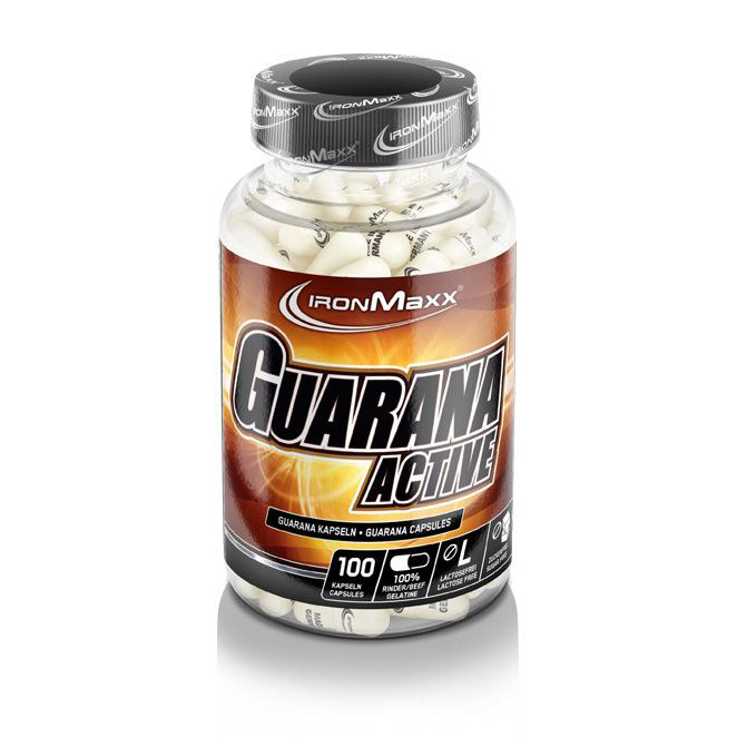 

Натуральная добавка IronMaxx Guarana Active, 100 капсул