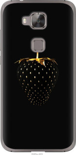 

Чехол на Huawei G7 Plus Черная клубника "3585u-952", Черный