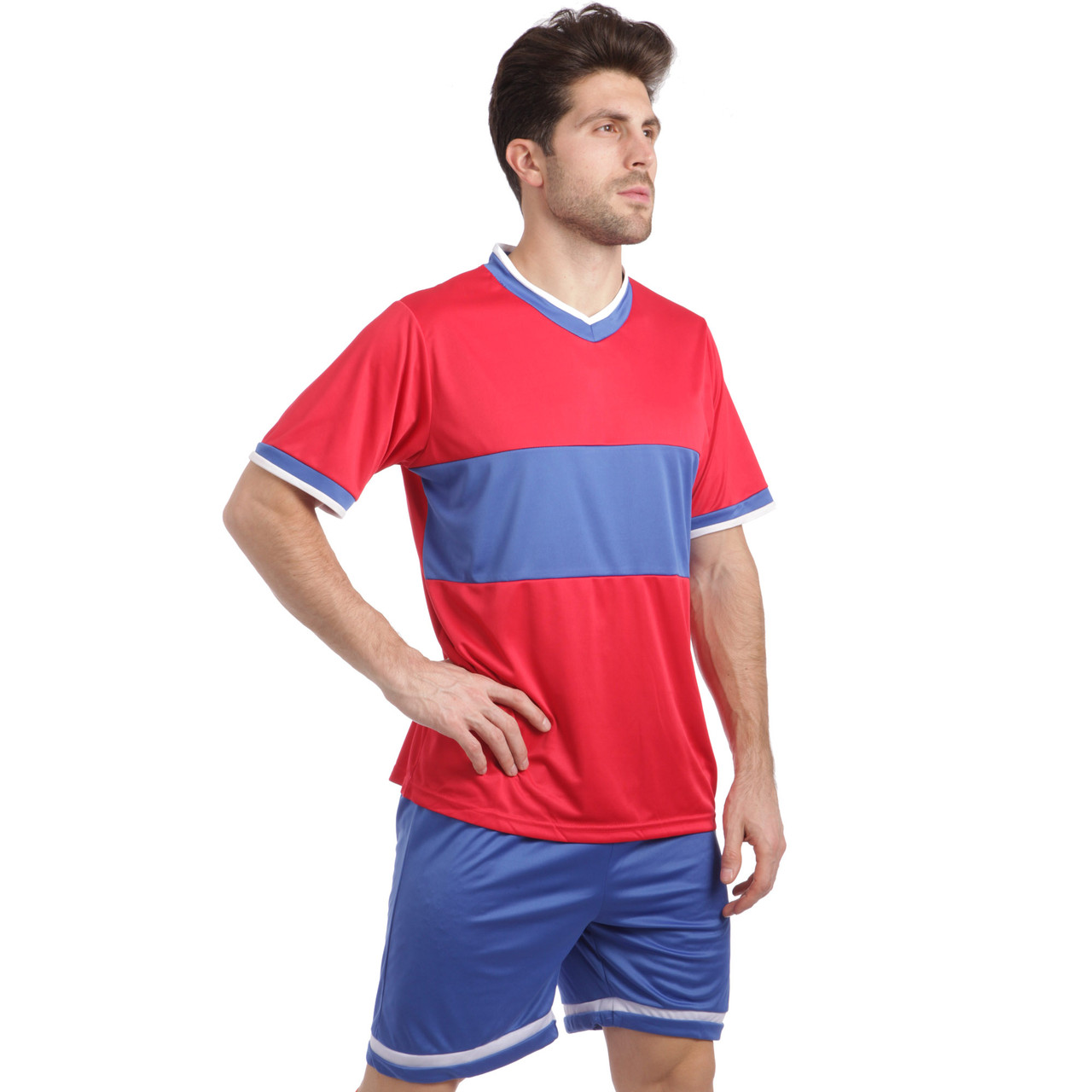 

Футбольная форма SP-Sport Two colors красно-синяя CO-1503, XL (50-52)