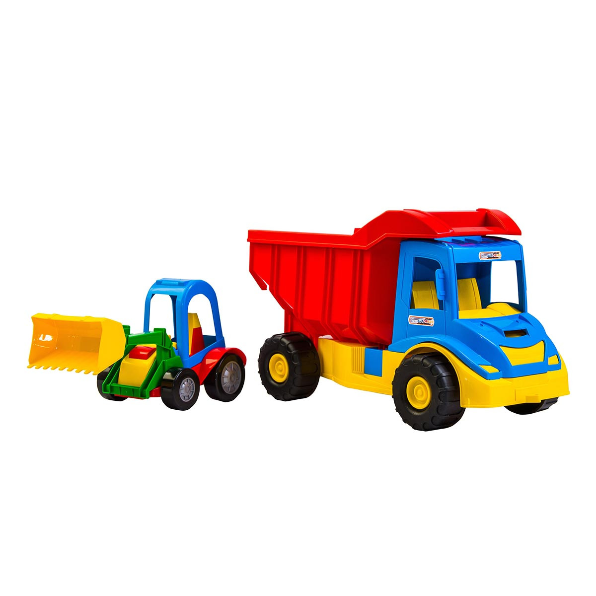 

Игровой набор Tigres Multi Truck Грузовик с трактором 39219 ТМ: Tigres