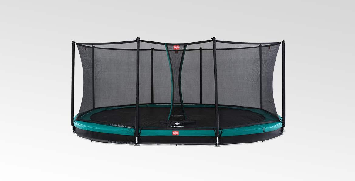 

Батут Berg Grand Favorit Regular 520 + защитная сетка Safety Net Comfort 520