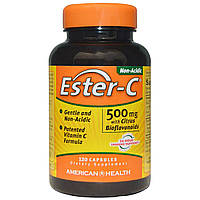 Естер-З Бифлавоноидами, Ester-C, American Health, 500 мг, 120 капсул