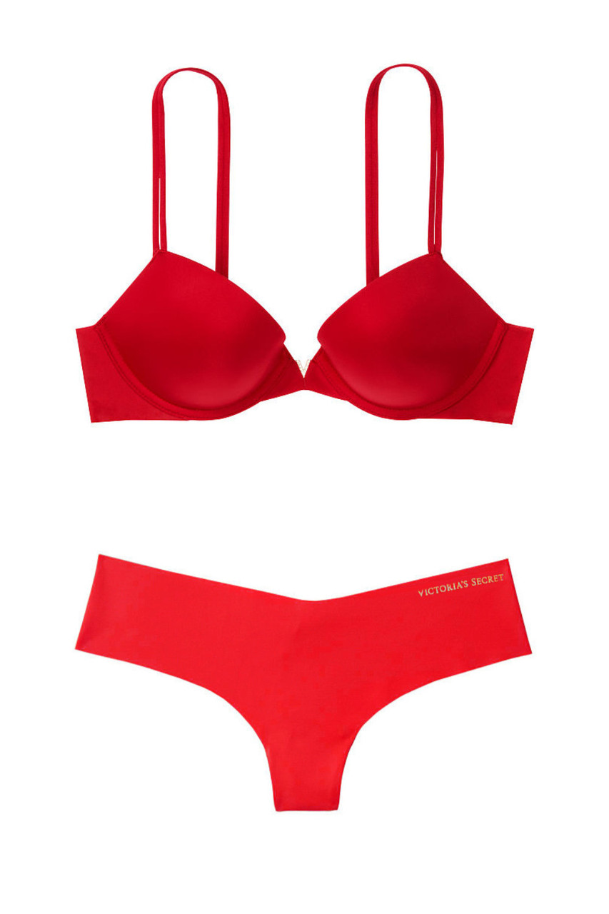 

Комплект нижнего белья Victoria´s Secret лиф и трусики art788591 (Красный, размер 38D)