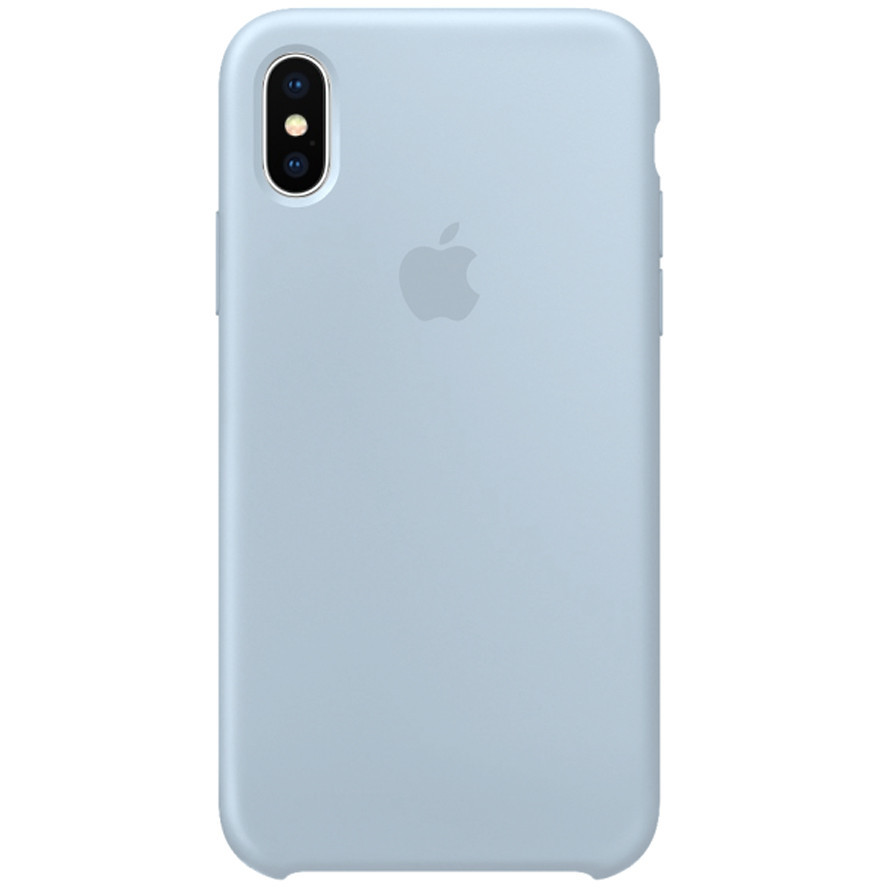 

Противоударный чехол накладка Epik Silicone Case AA Series NEW для Apple iPhone X (5.8") / XS (5.8") Серый /, Серый / mist blue