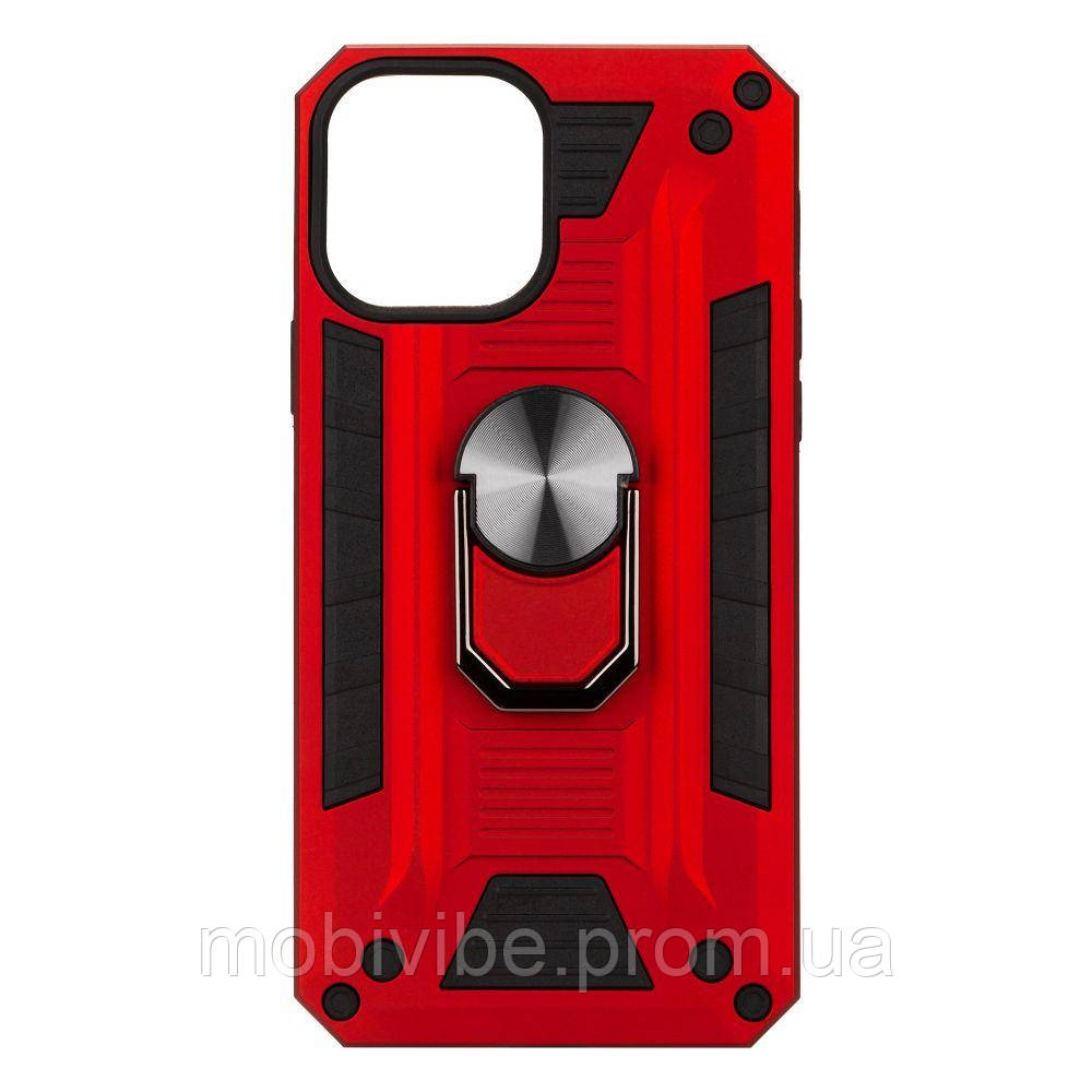 

Чехол Robot Case with ring для Apple Iphone 12 / 12 Pro Тёмно-Синий 2020000203322