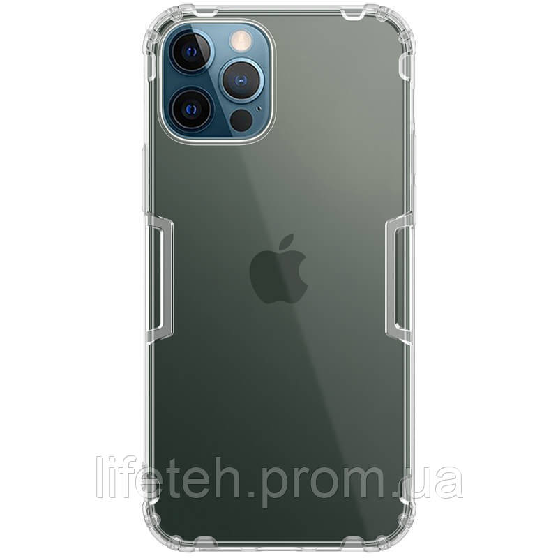 

TPU чехол Nillkin Nature Series для Apple iPhone 12 Pro Max (6.7"), Бесцветный (прозрачный)