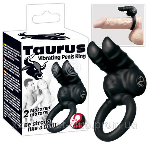 

Ерекційне кільце - Taurus Vibr. Penisring black