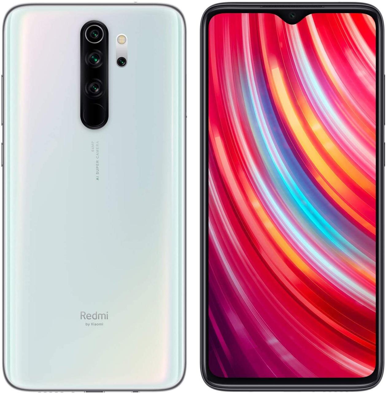 

Оригинальный Смартфон Xiaomi Redmi Note 8 Po 6/64GB White, Зеленый