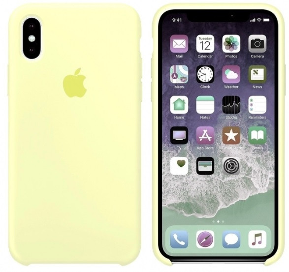 

Чехол Silicone Case для iPhone X, iPhone XS OR Mellow Yellow