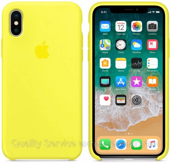 

Чехол Silicone Case для iPhone X, iPhone XS OR Flash