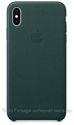 

Чехол Silicone Case для iPhone XS Max Green