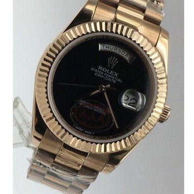 

Rolex Oyster Perpetual Gold-Black