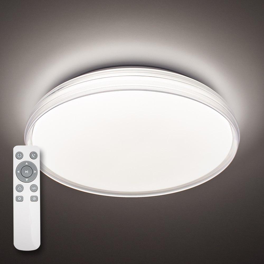 

Потолочный светодиодный светильник с пультом LUMINARIA VOGUE 72W R505 220V IP20