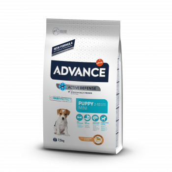 

Advance (Эдванс) Mini Puppy Сухой корм для щенков маленьких пород с курицей и рисом (7.5 кг.)