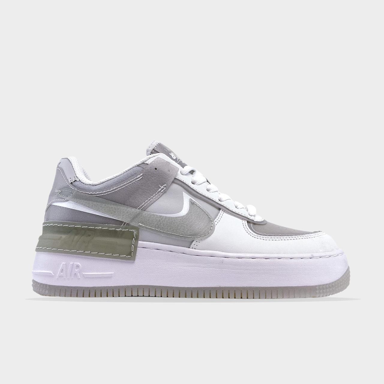 

Nike Air Force 1 Shadow Low Gray White (Серый)